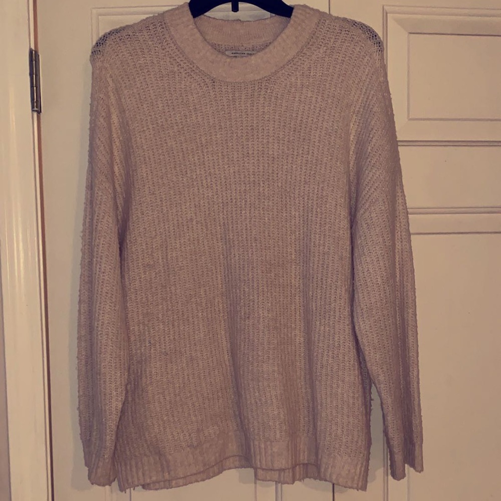 Cream American Eagle knitted sweater! Never wore!